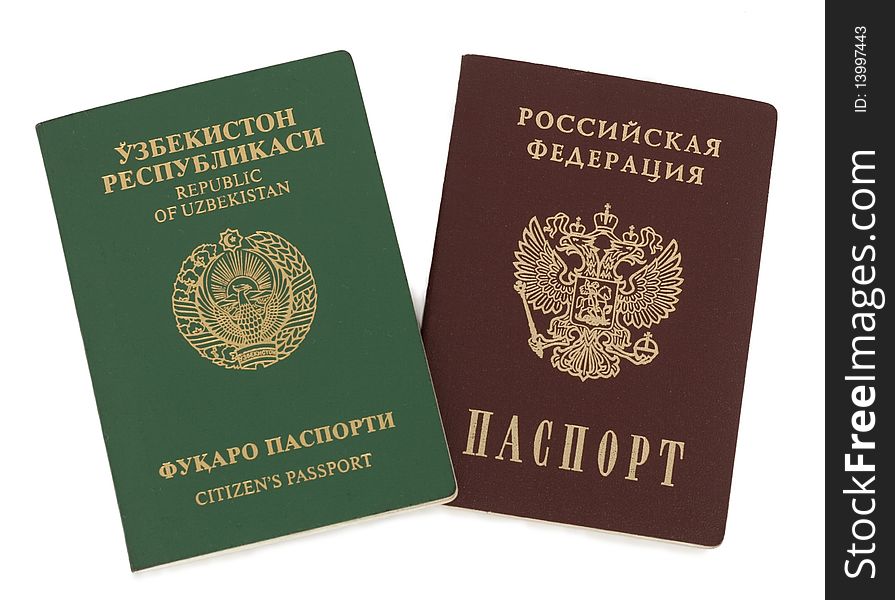 Uzbekistan and Russian passports