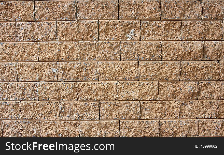 Brick Background on Building Wall. Brick Background on Building Wall