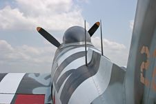 P-47 Thunderbolt Fuselage Stock Photography