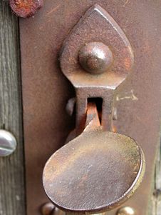 Gate Latch Royalty Free Stock Images