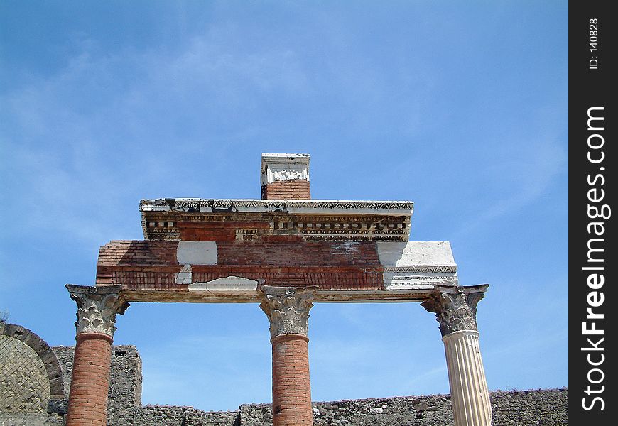 Ruins in Rome, Italy