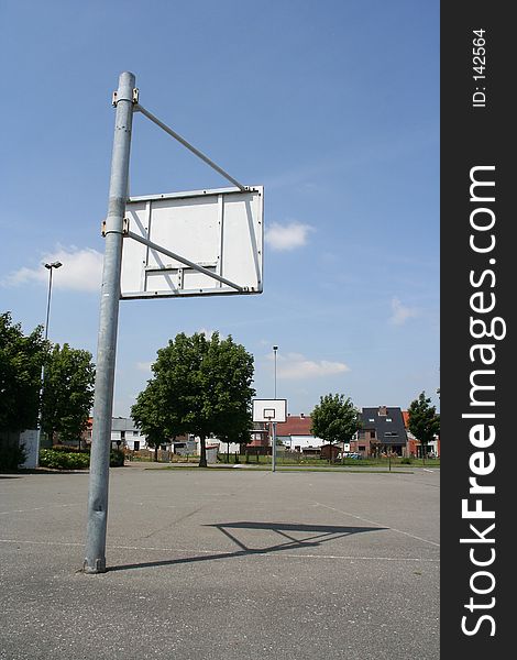 Basketball field