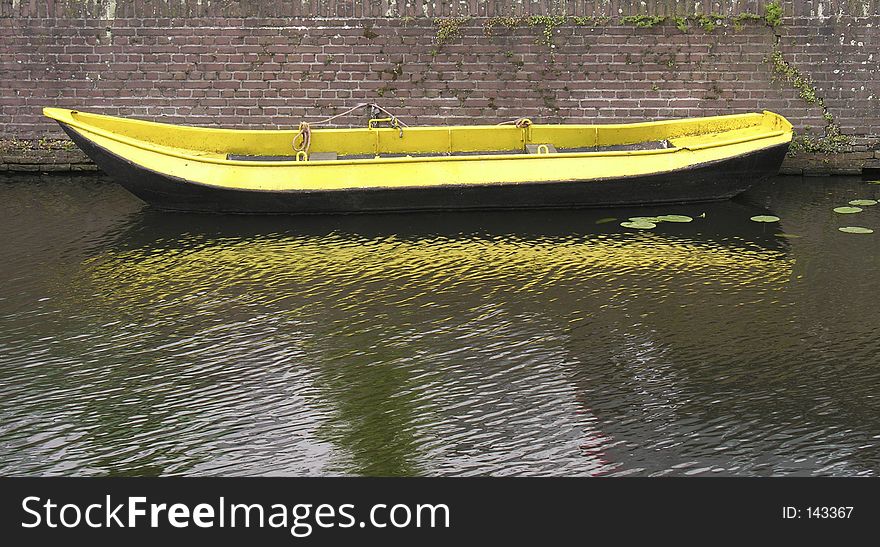 Little yellow boat