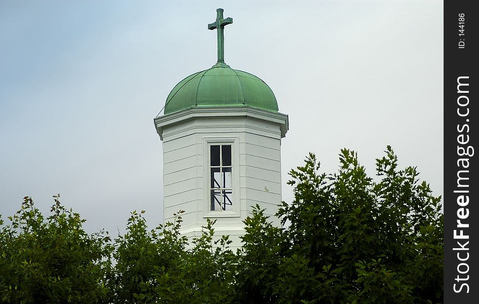 Photo of a Church Steeple