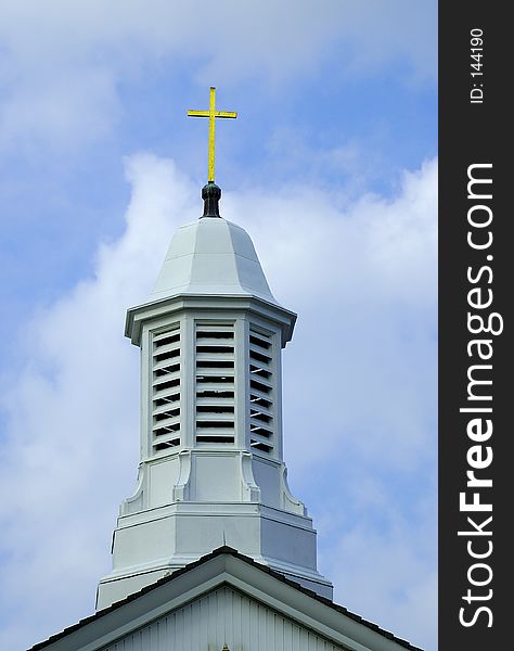 Cross on a Church Steeple