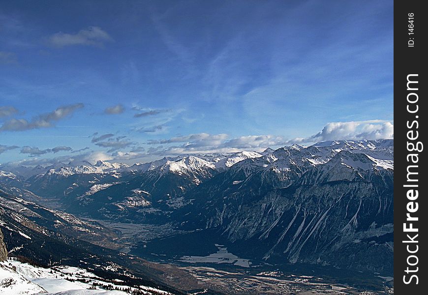 Crans Montana - Switzerland, mountain. Crans Montana - Switzerland, mountain