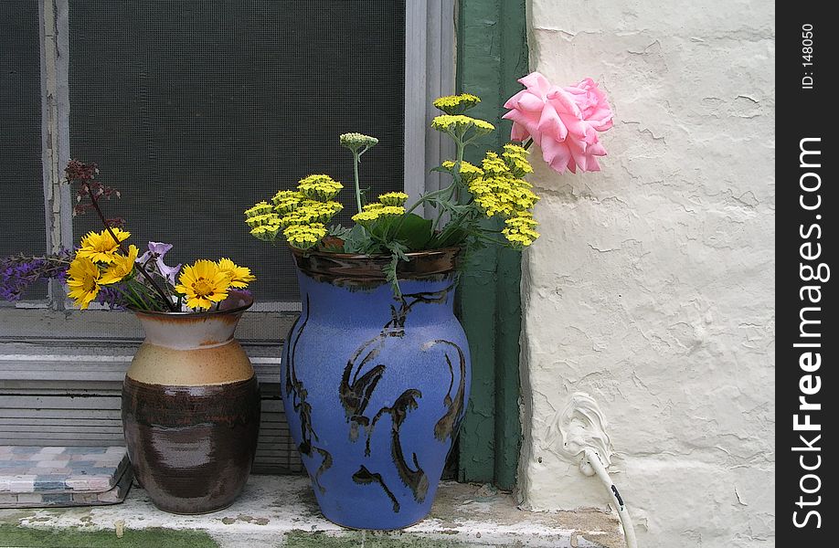 Summer Vases in Brooklyn, New York