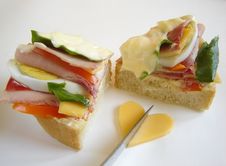 Delicious Sandwich Stock Photography Delicious Sandwich Stock Photography