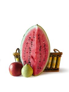 Three Fruits Stock Image Three Fruits Stock Image