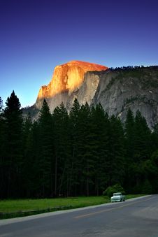 Half Dome, Yosemite National Park Royalty Free Stock Photo Half Dome, Yosemite National Park Royalty Free Stock Photo