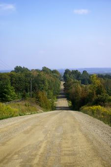 Country Road Stock Image
