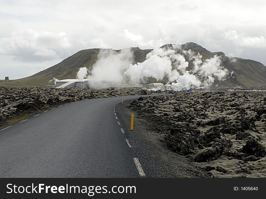 Heating plant in Iceland