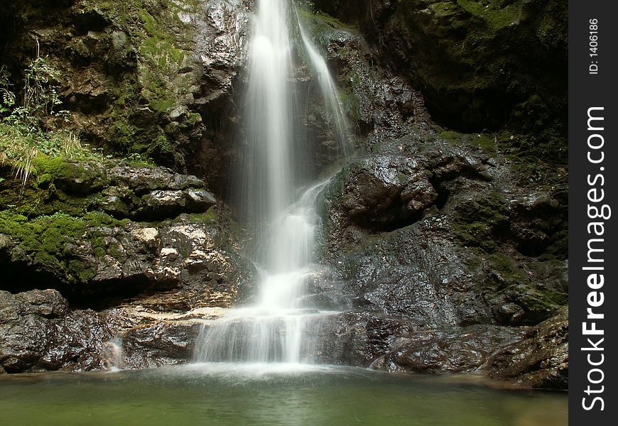 Cascade du moulin, jura france