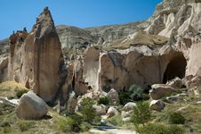 Lanscape Of Cappadocia, Turkey Stock Photography