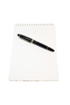 Blank Notebook Royalty Free Stock Image Blank Notebook Royalty Free Stock Image