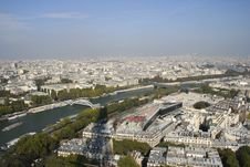 Paris And The Seine River Stock Photo Paris And The Seine River Stock Photo
