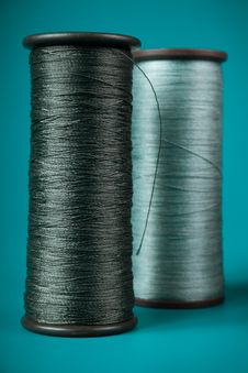 Spools Of Thread Royalty Free Stock Photography