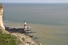 Beachy Head Lighthouse, East Sussex Stock Photos Beachy Head Lighthouse, East Sussex Stock Photos