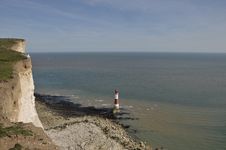 Beachy Head Lighthouse, East Sussex Stock Image Beachy Head Lighthouse, East Sussex Stock Image