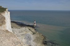 Beachy Head Lighthouse, East Sussex Stock Images Beachy Head Lighthouse, East Sussex Stock Images