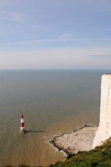 Beachy Head Lighthouse, East Sussex Stock Images Beachy Head Lighthouse, East Sussex Stock Images