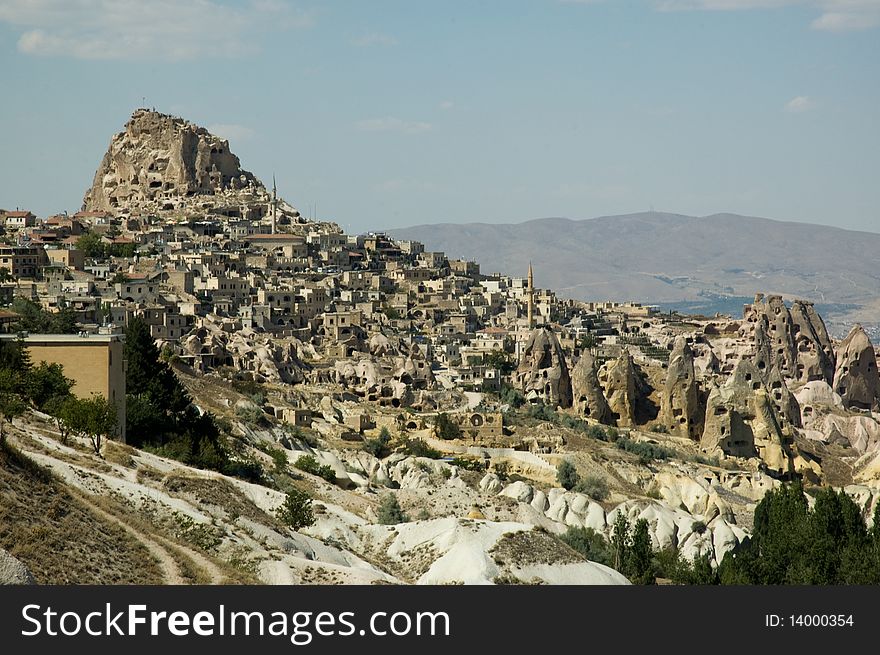 Landscape of Cappadocia, Turkey