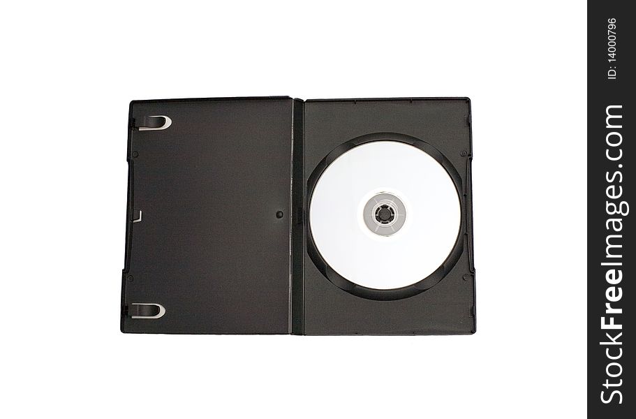 DVD on a white background