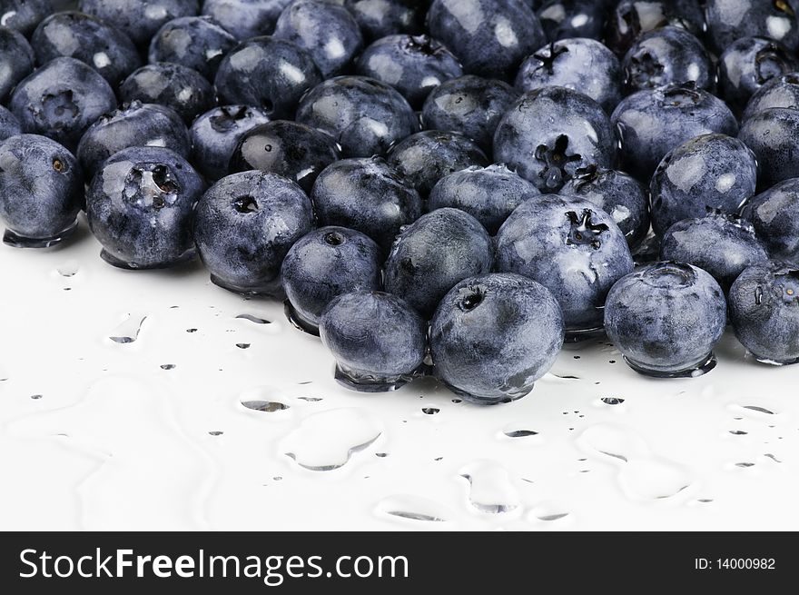 Fresh and healthy blueberries for a snack