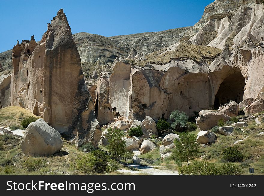 Lanscape of Cappadocia, Turkey