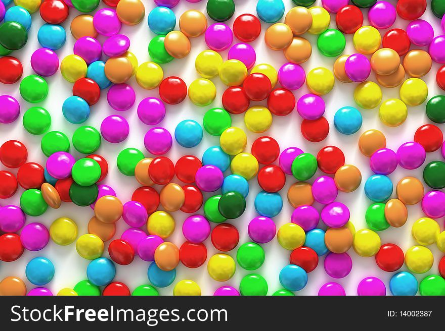 Abstract background with color little balls. Abstract background with color little balls
