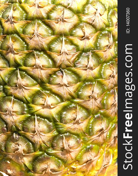 Image of the surface of pineapple for the background. Image of the surface of pineapple for the background