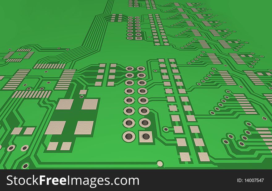 Abstract pcb is on image. Abstract pcb is on image.