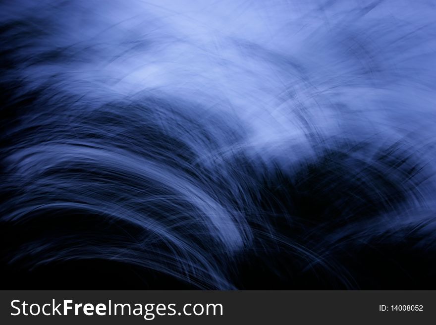 Abstract of blurry moving bamboo leaves. Abstract of blurry moving bamboo leaves.