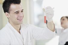 Young Scientist In Lab Royalty Free Stock Photos Young Scientist In Lab Royalty Free Stock Photos