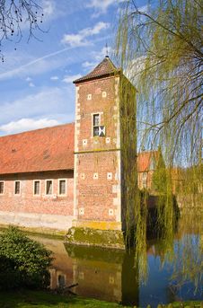 Castle Burg Hülshoff, Münsterland Stock Photography Castle Burg Hülshoff, Münsterland Stock Photography