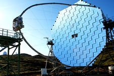 Telescopes At La Palma Royalty Free Stock Photo