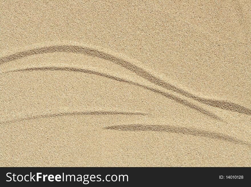 Abstract sand background with lines