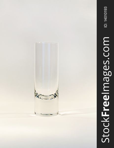 Picture of the empty liqueur-glass