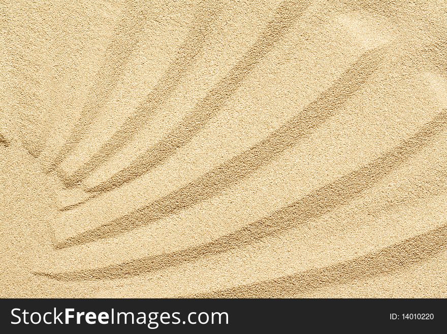 Abstract sand background with lines