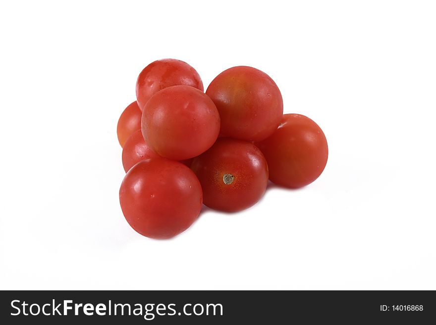 Fresh cherry tomatoes for salad and cooking ingredient.