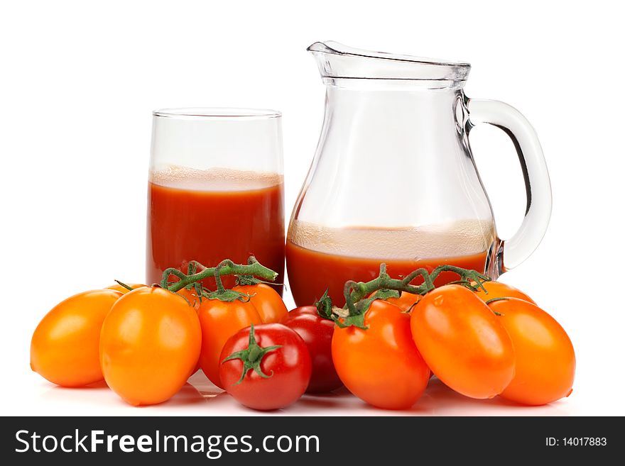 Tomato Sauce And Ripe Tomatoes