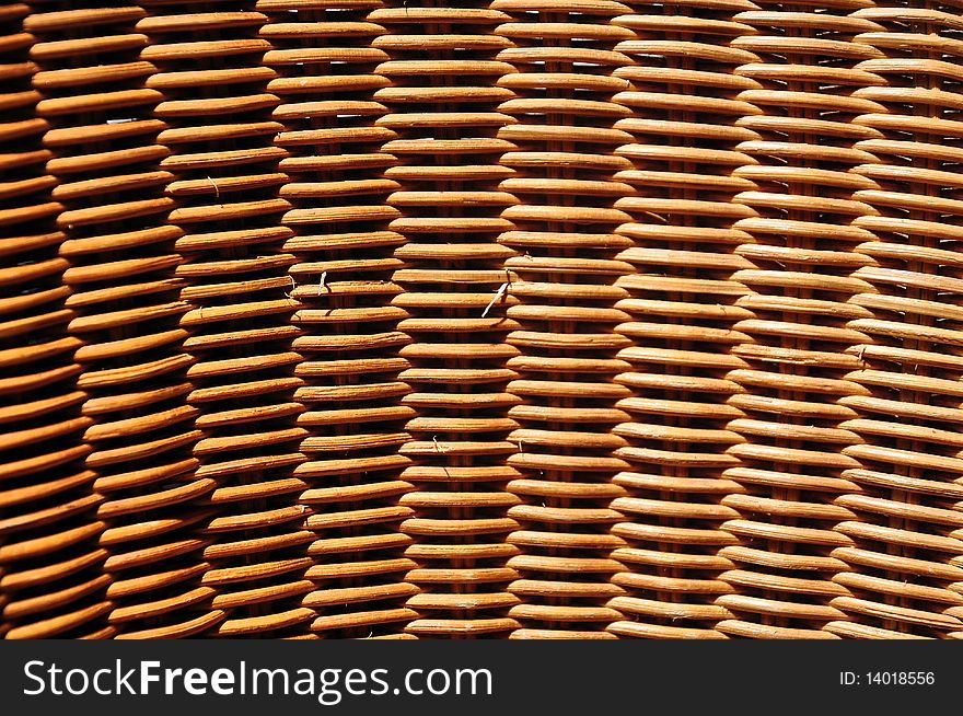 Texture background: natural basket wickerwork