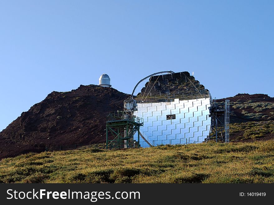 Telescopes At La Palma