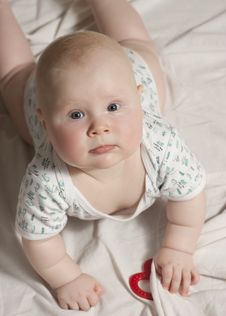 Baby Girl Royalty Free Stock Images