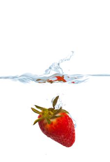 Strawberry Splash Stock Photo Strawberry Splash Stock Photo