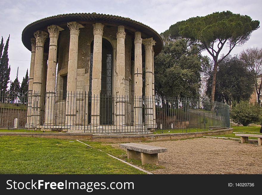 Temple of Forum Boarium, Rome. Temple of Forum Boarium, Rome