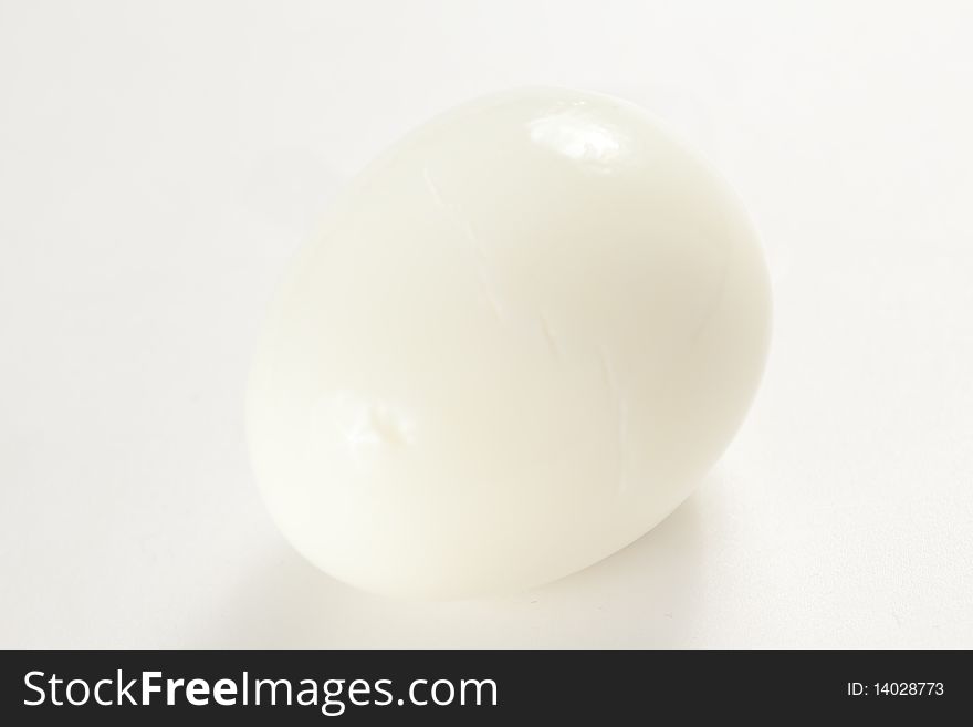 Boiled Egg Isolated