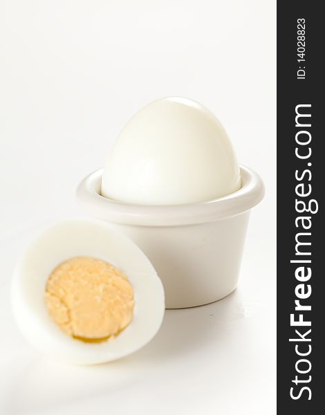 Boiled Egg Isolated