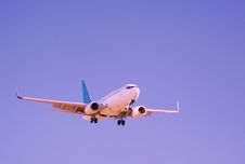 Commercial Jet Royalty Free Stock Images