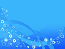 The Blue Abstract Background. Royalty Free Stock Image The Blue Abstract Background. Royalty Free Stock Image